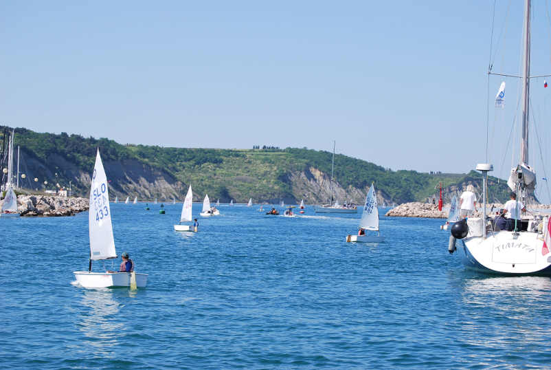 Vpis v šolo jadranja Izola, Obala