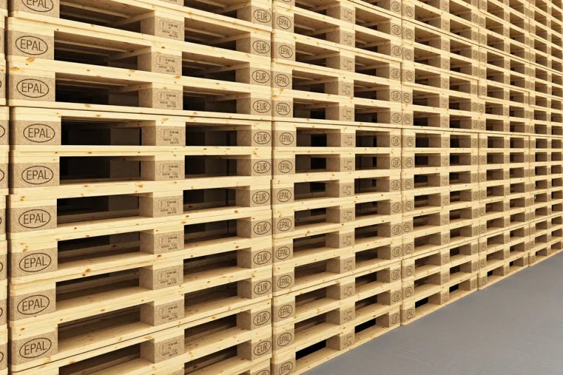 Produzione stessa di imballaggi in legno