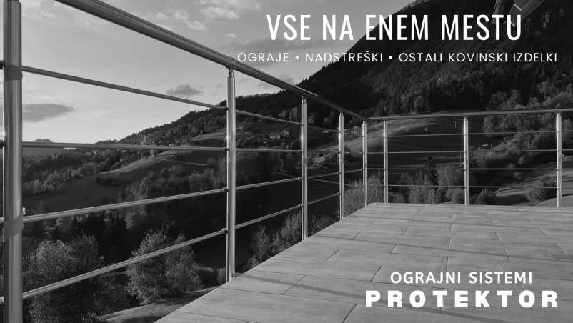 Montaža ograj cela Slovenija