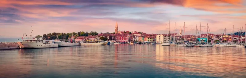 Panoramic boat ride along the Slovenian coast