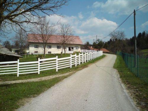 Montaža PVC vrtne ograje Osrednja Slovenija, okolica