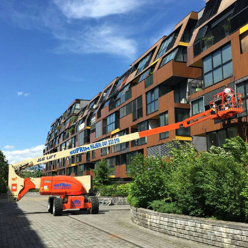 Ugodna izposoja dvižnih košar Ljubljana