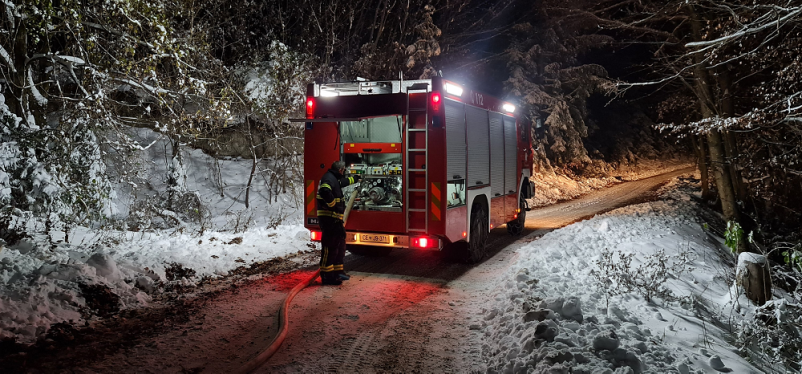 Pomoč gasilcev Gornji Grad, Mozirje