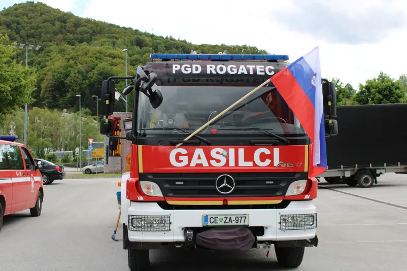 Pomoč gasilcev Rogatec, okolica