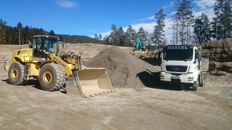Poceni prodaja gramoznih in kamnoloških materialov Koroška