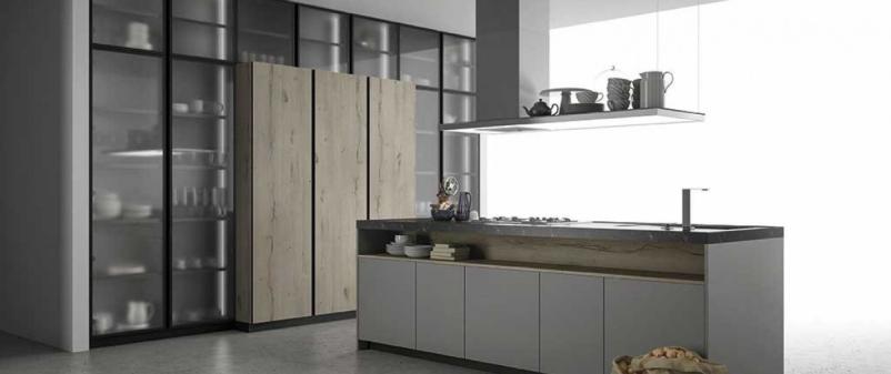 kuhinje v salonu po meri