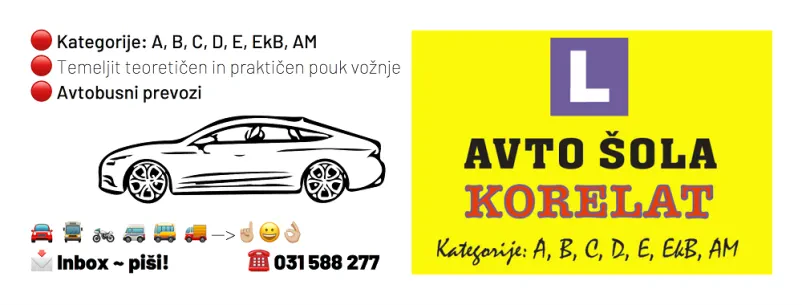 Šola vožnje v Ljubljani