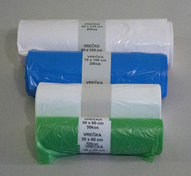 Celofan vrečke za smeti