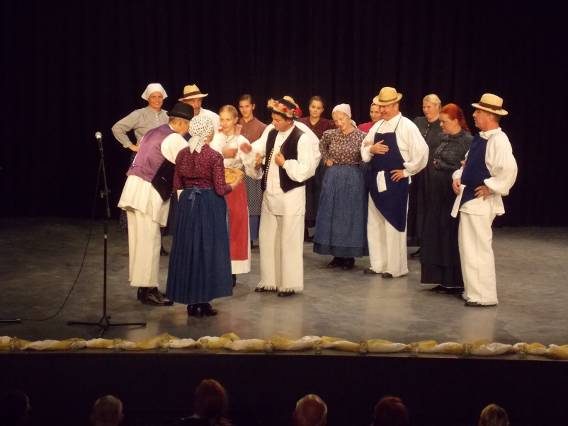 Člani kulturno umetniškega društva Beltinci