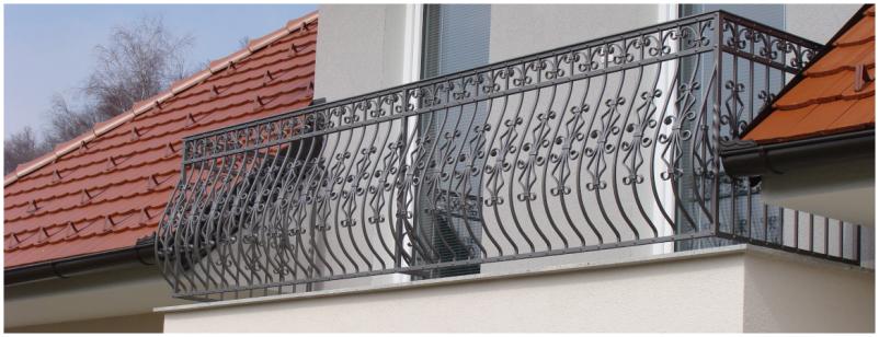 Kovana balkonska ograja