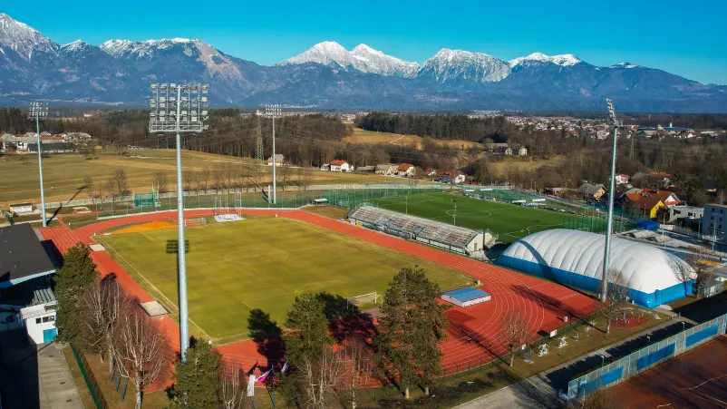 Urejeni športni prostori Kranj
