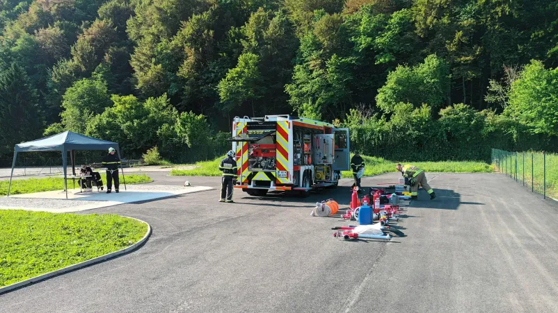 Usposobljeni gasilci Brežice