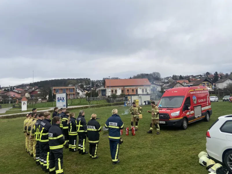 Pomoč gasilcev Ptuj