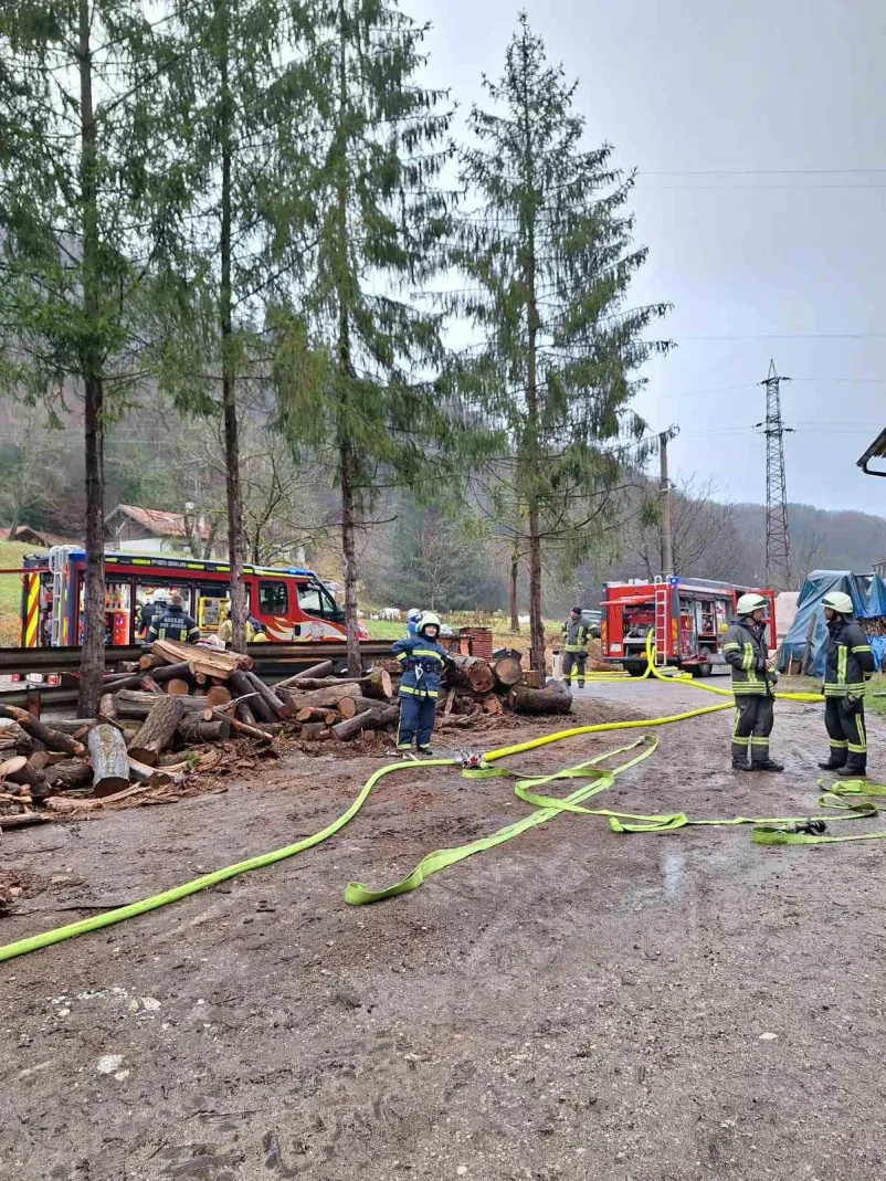 Pomoč gasilcev Vače, Litija