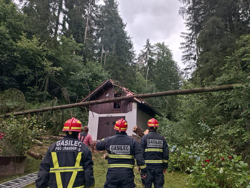Prostovoljni gasilci v Dravogradu