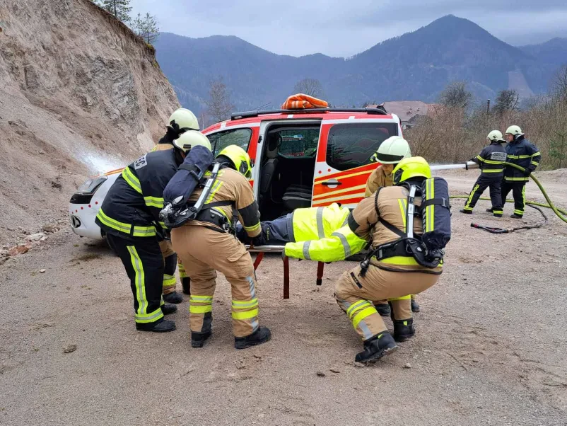 Vključitev v prostovoljno gasilsko društvo Mežica