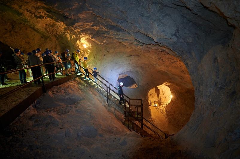 Voden ogled rudnika na Koroškem