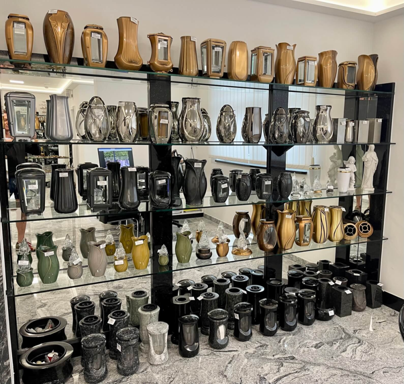 Velika izbira žar in nagrobnih spomenikov Posavje