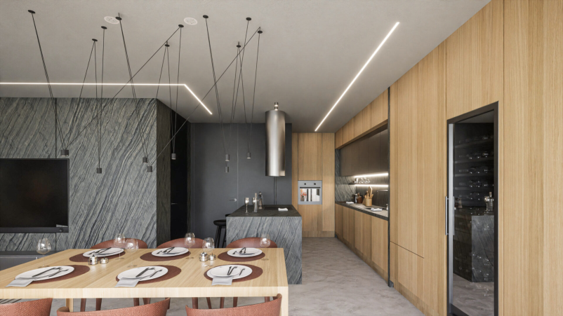 Načrtovanje prostorov v hiši Ljubljana