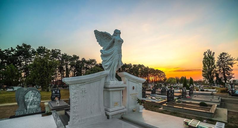 Sodobnost pokopališča Dobrava