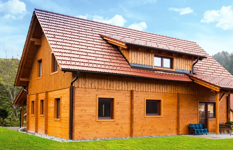 Poceni izdelava, montaža in prodaja lesenih montažnih hiš v Sloveniji