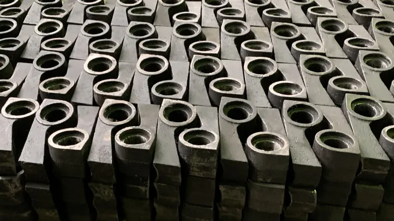 production of steel castings