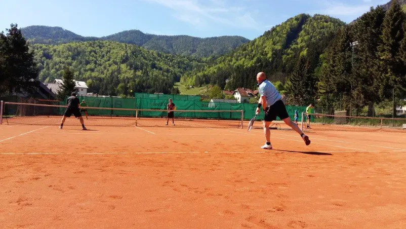 Trening tenisa Mežica