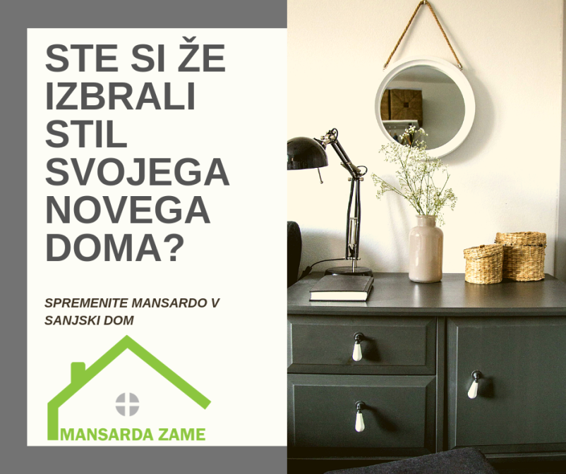 izdelava mansarde Ljubljana