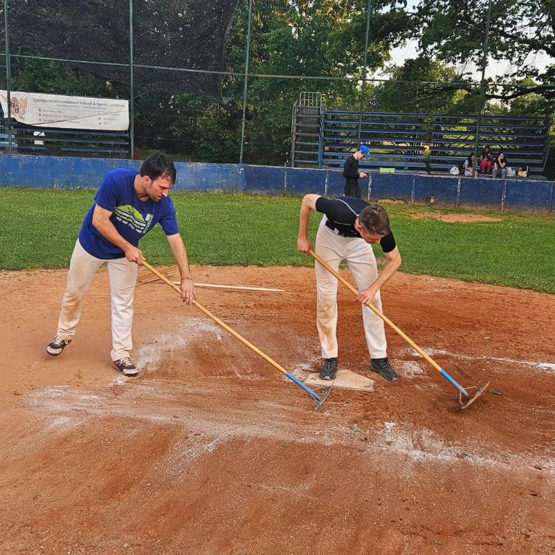 Treningi softball in baseball Ljubljana