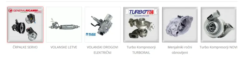 Popravilo turbin