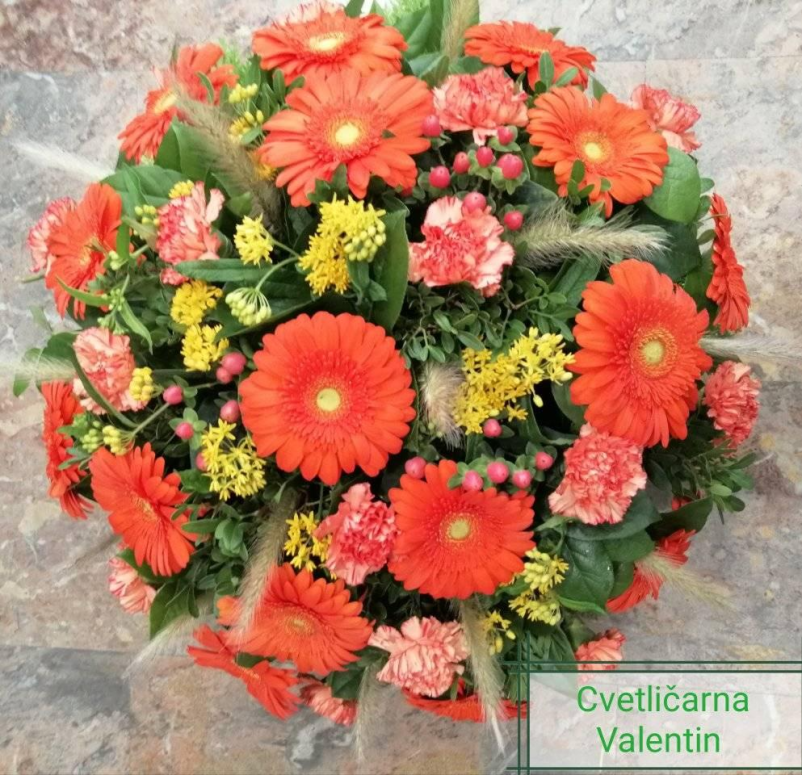 Čudoviti šopki rož Ljubljana center