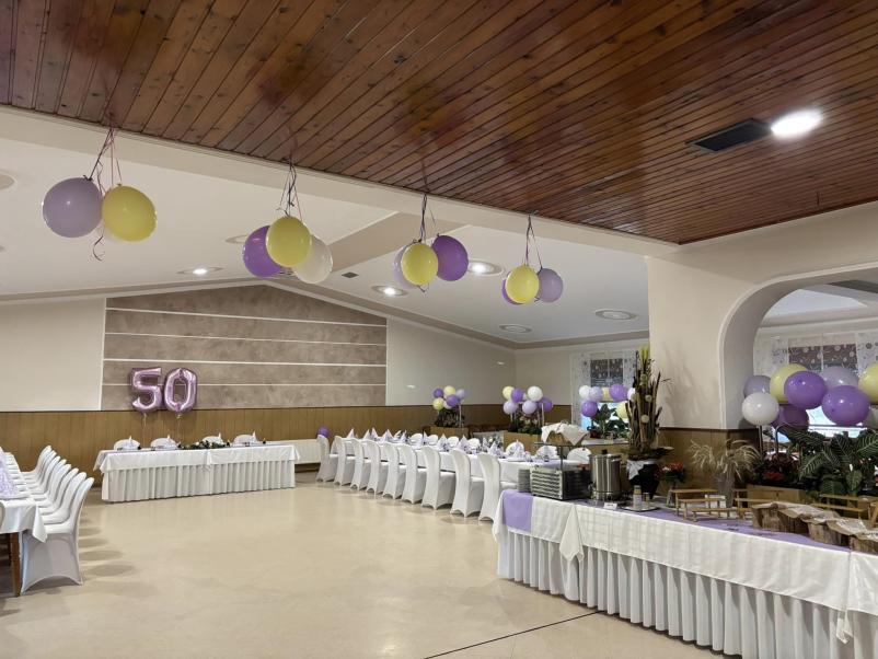 Velik prostor za zaključene družbe Tišina, Pomurska