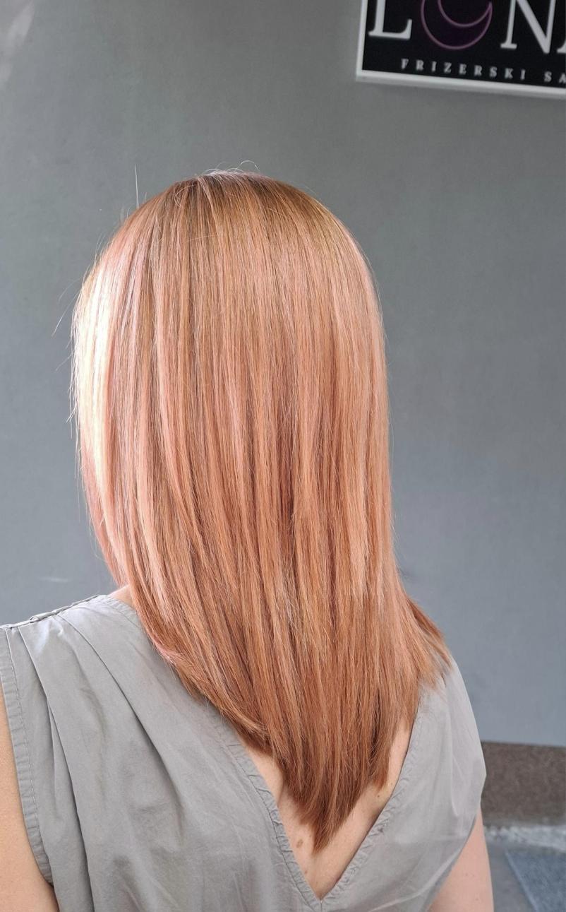 vrhunsko barvanje las