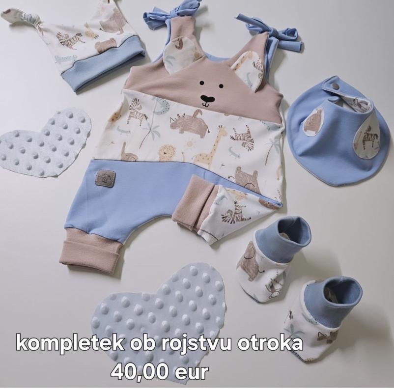 Unikatni kompleti za darilo ob rojstvu Gorenjska