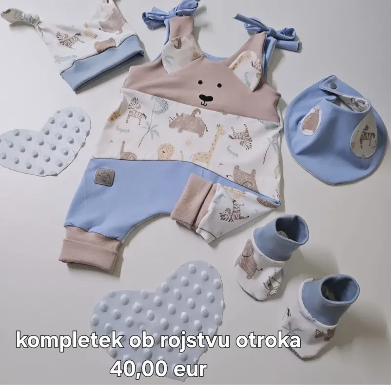 Unikatni kompleti za darilo ob rojstvu Gorenjska
