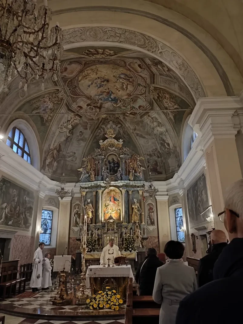 Župnija Lesce, Cerkev Marijinega vnebovzetja