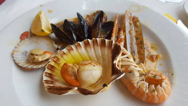 Das gute Fischrestaurant Piran