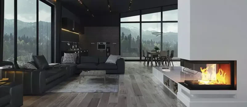 Kamin iz litega železa