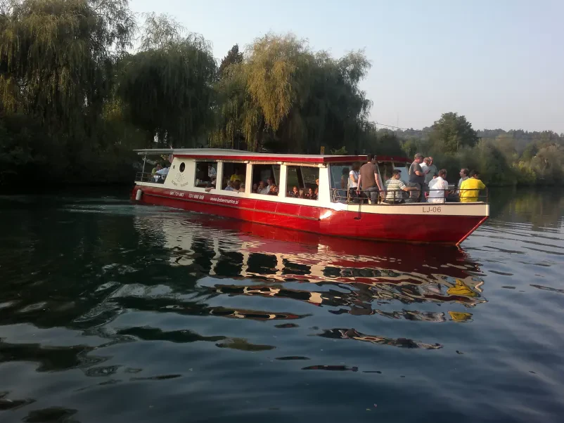 Boat trip on Ljubljanica