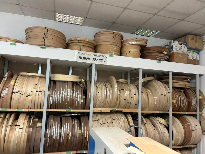 Robni trakovi in rezan les Savinjska