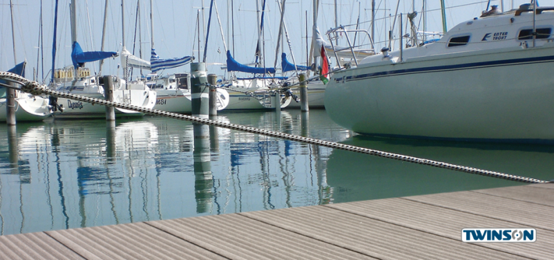 Terasa z naravnim izgledom 