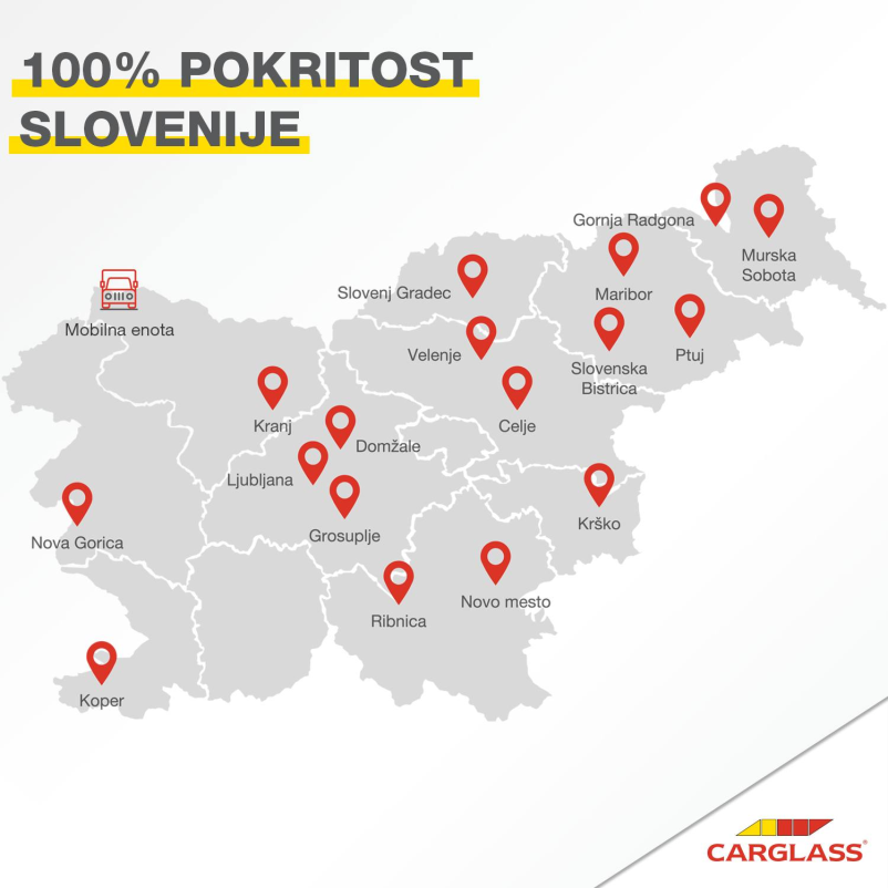 Menjava avtomobilskega stekla Carglass servis