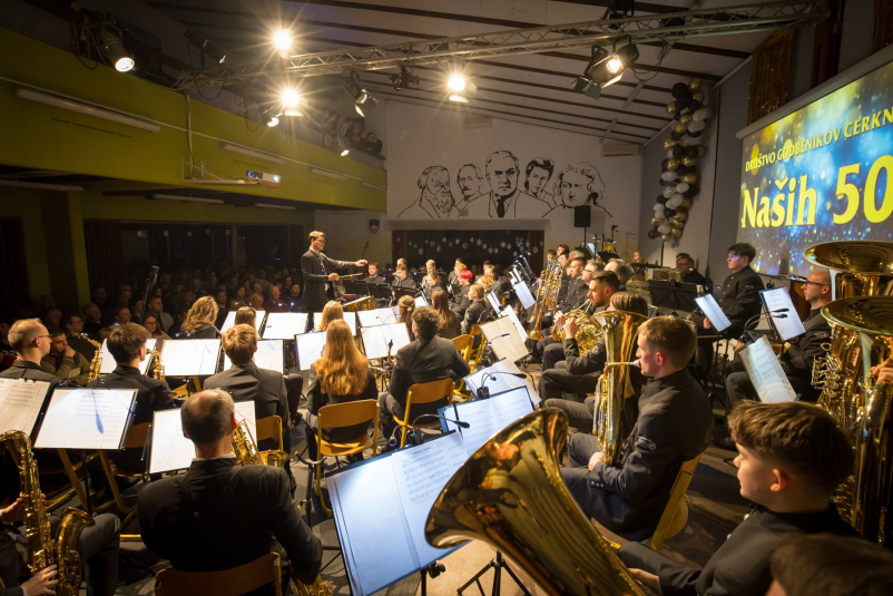 Vpis k društvu godbenikov Cerkno