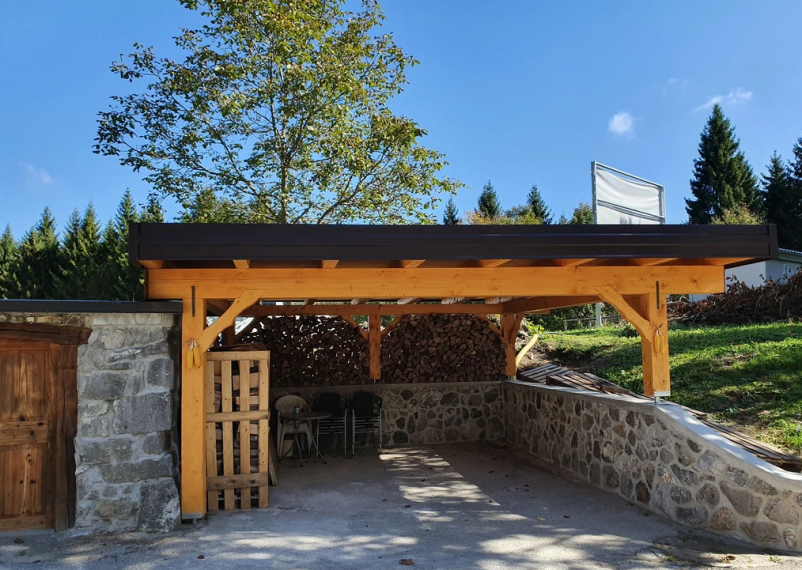 Ugodni leseni nadstreški Dolenjska, Osrednja Slovenija