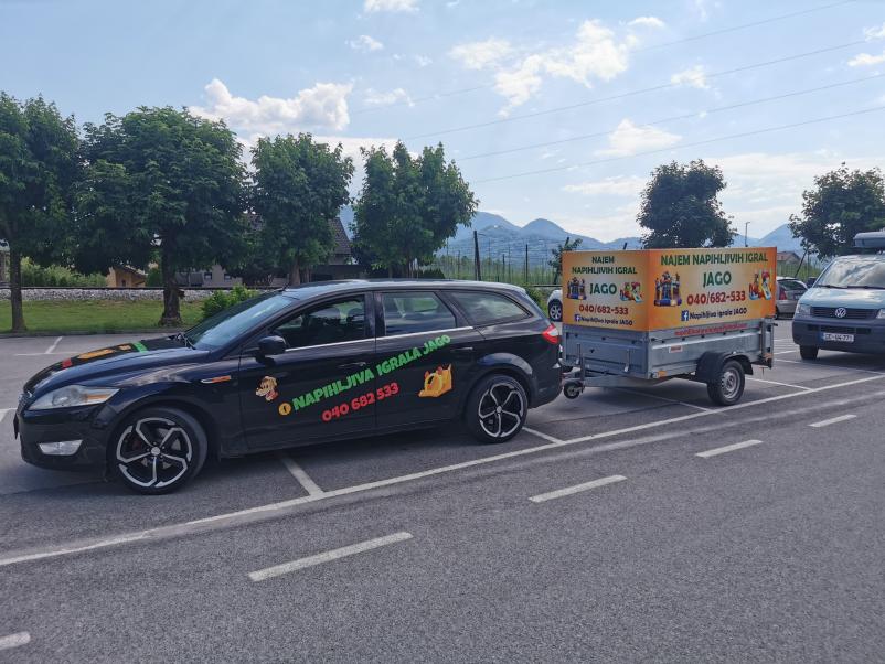 Najem napihljivih igral Štajerska, Osrednja Slovenija