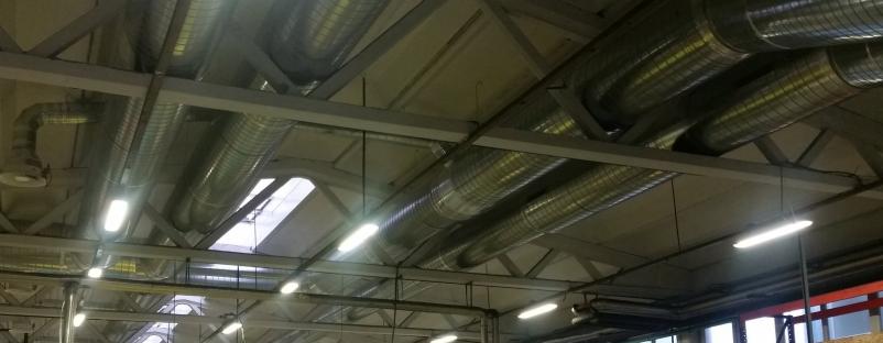 Odsesovalni sistemi za industrijsko prezračevanje