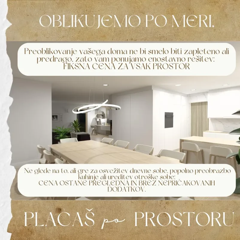 Vizualizacija notranje opreme