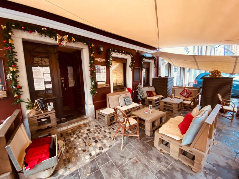 Dobra kavarna v Kranju v centru