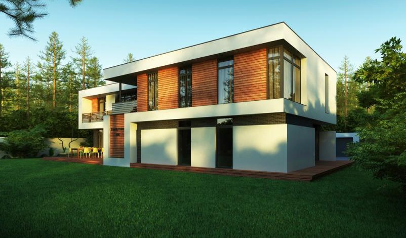 Hiša z ravno streho