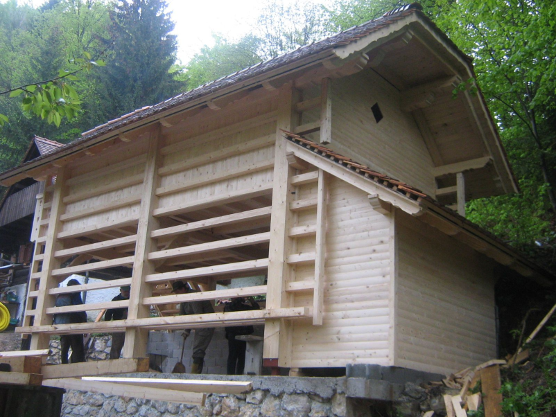 Izdelava lesenega ostrešja